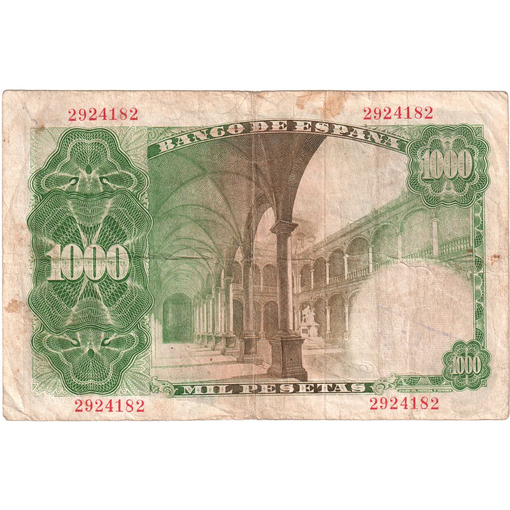 España, 1000 Pesetas, 1946-02-19, BC