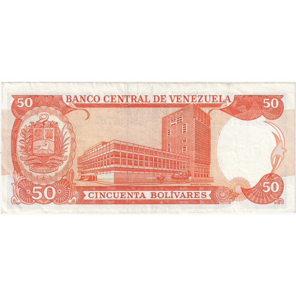 Venezuela, 50 Bolivares, 1995-06-05, BB