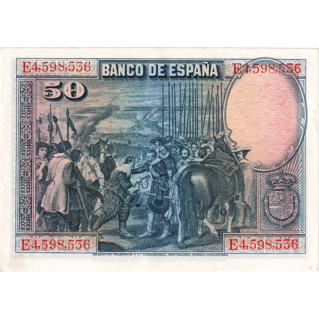 Spanien, 50 Pesetas, 1928-08-15, VZ