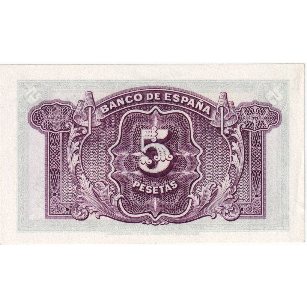 Spanje, 5 Pesetas, SPL