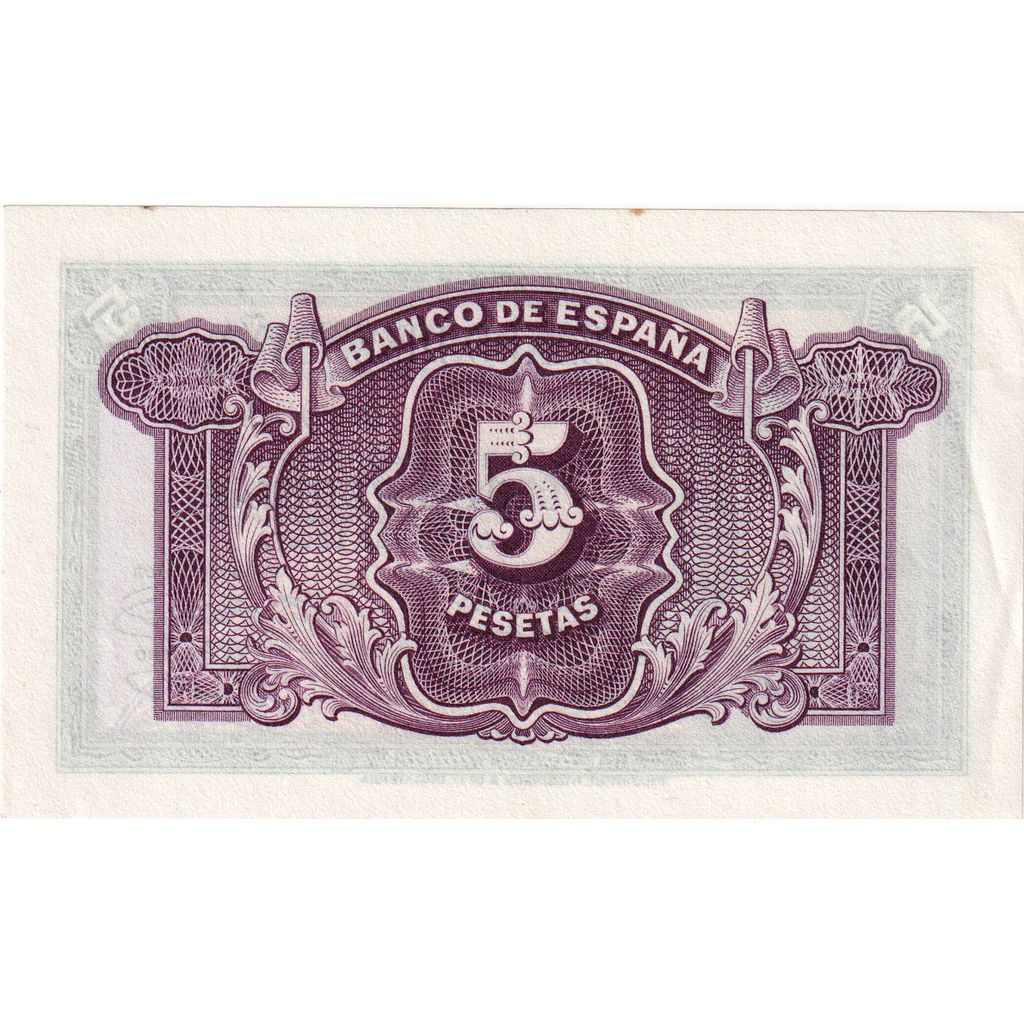 Spanje, 5 Pesetas, SPL