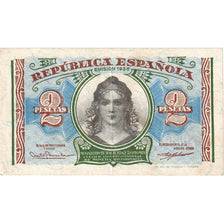 Spanje, 2 Pesetas, TTB