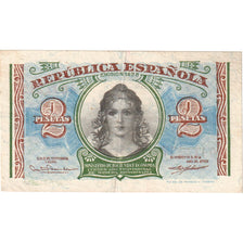 Hiszpania, 2 Pesetas, EF(40-45)