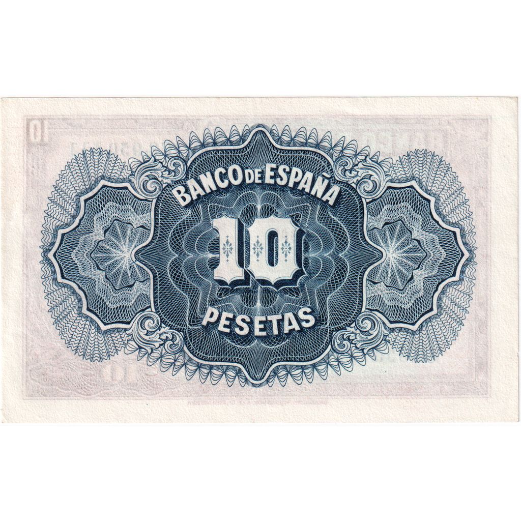 Banknote, Spain, 10 Pesetas, 1935, UNC(63)