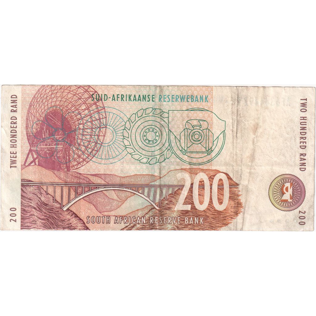 South Africa, 200 Rand, VF(30-35)