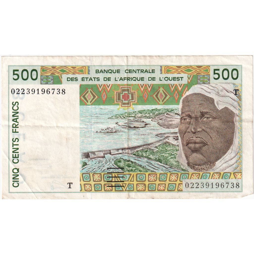 West African States, 500 Francs, Undated (2002), SS