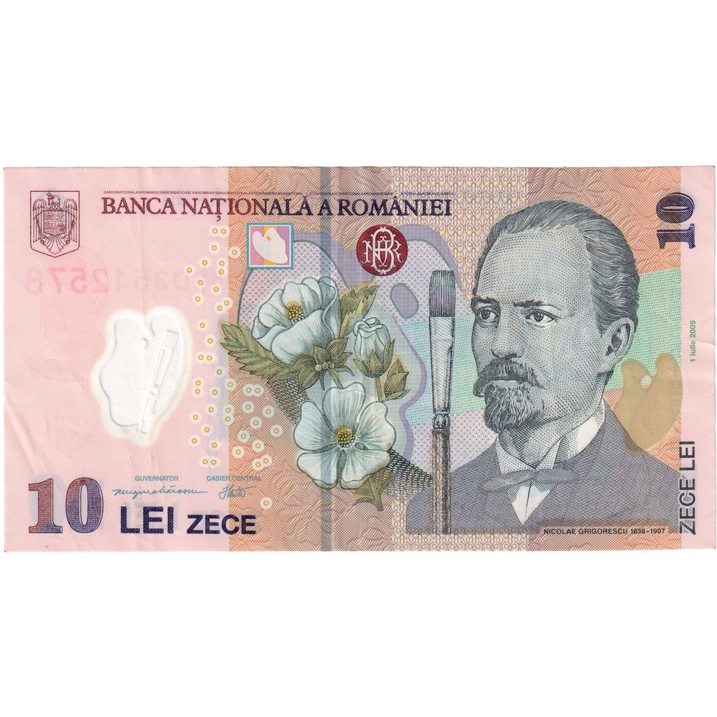 Romania, 10 Lei, 2005-07-01, SPL-