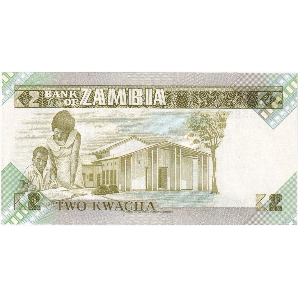 Zambia, 2 Kwacha, NIEUW