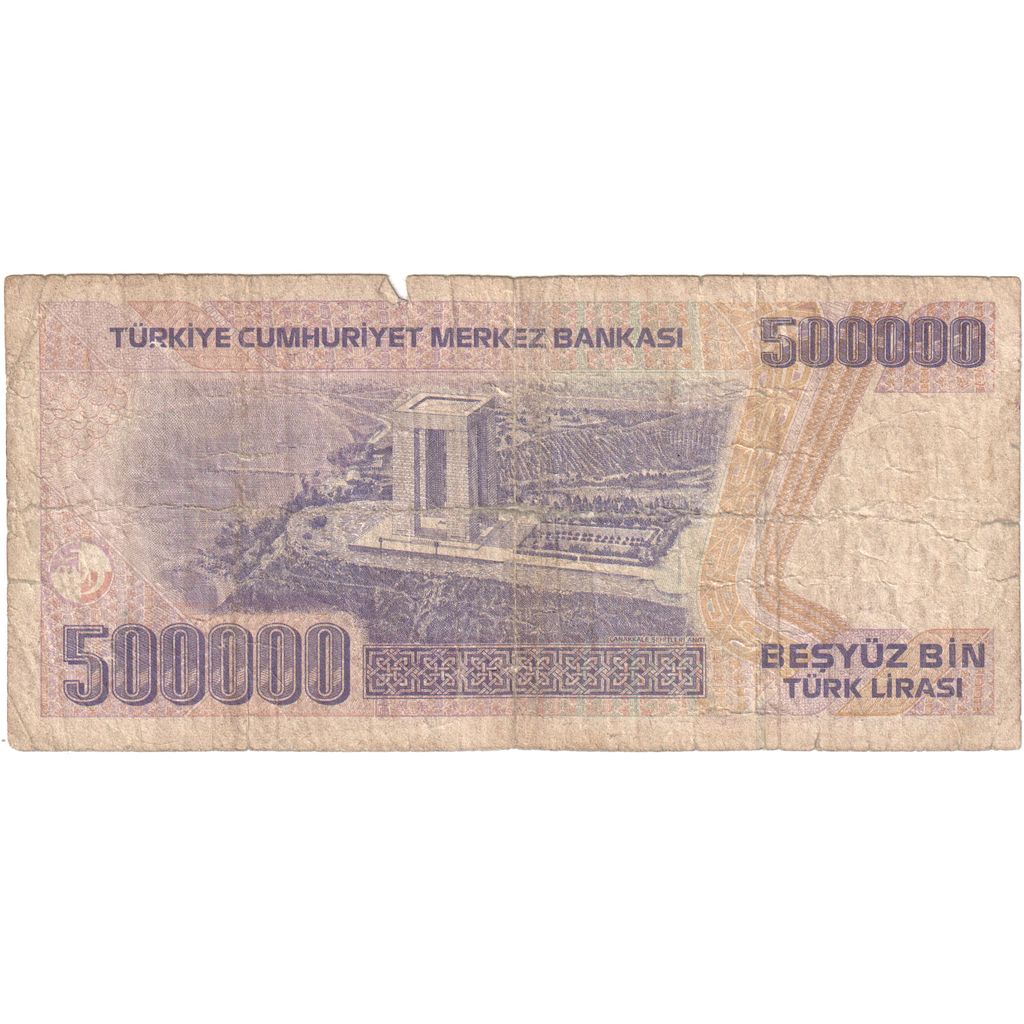 Turkije, 500,000 Lira, TB