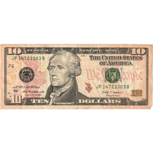 États-Unis, 10 Dollars, TTB