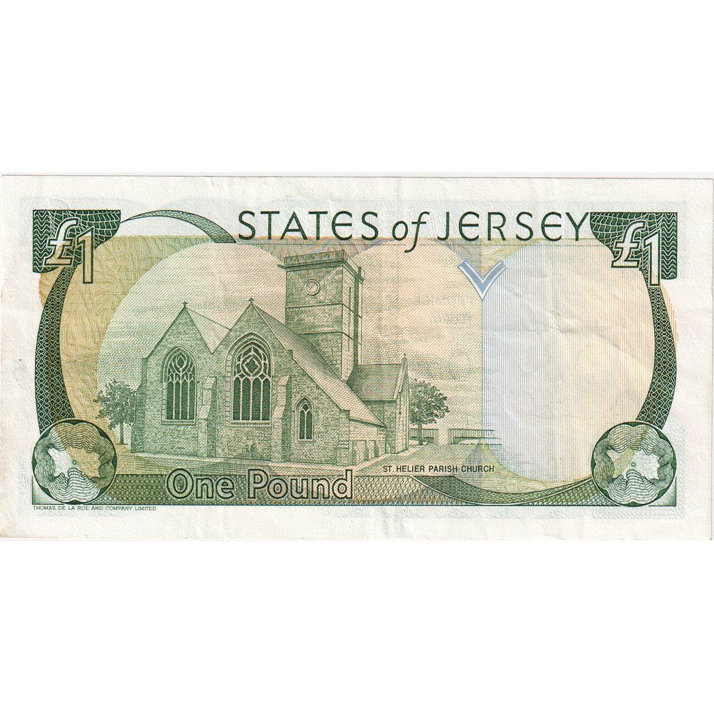 Jersey, 1 Pound, UNC(65-70)