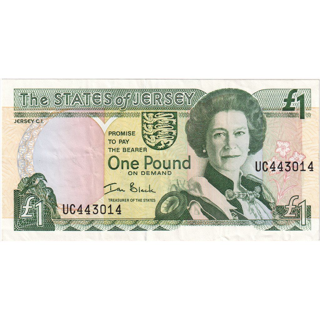Jersey, 1 Pound, AU(55-58)