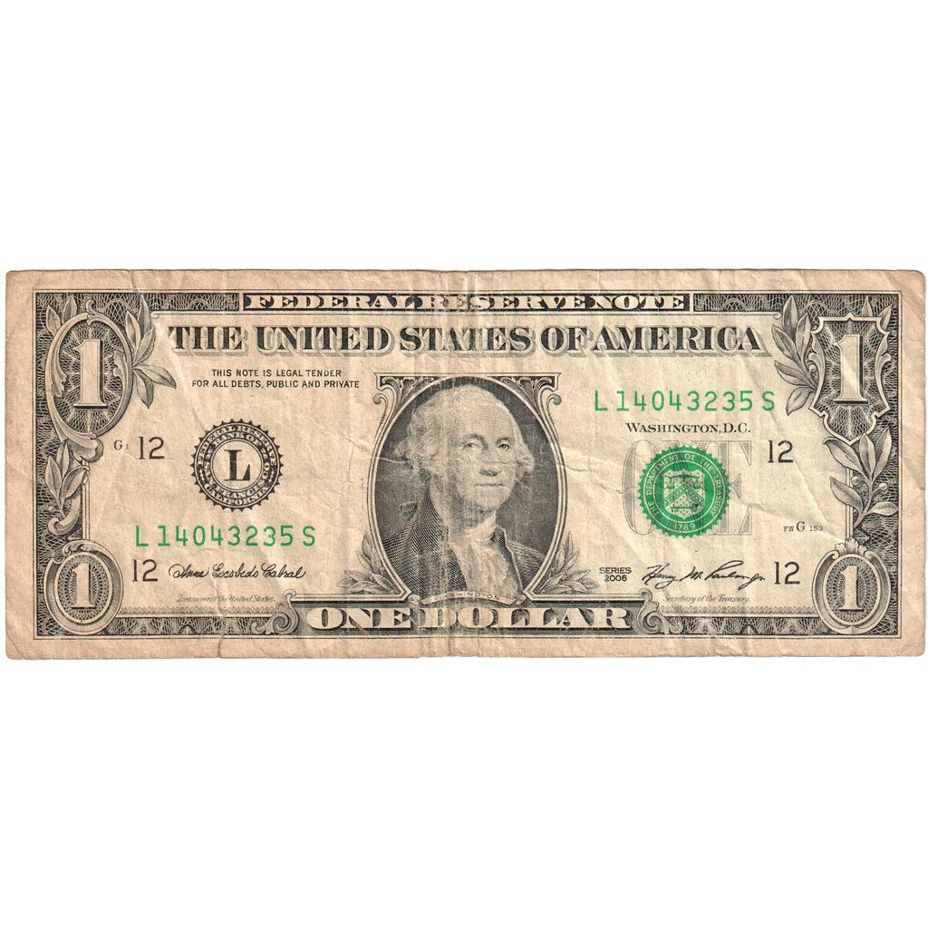 Verenigde Staten, One Dollar, TTB