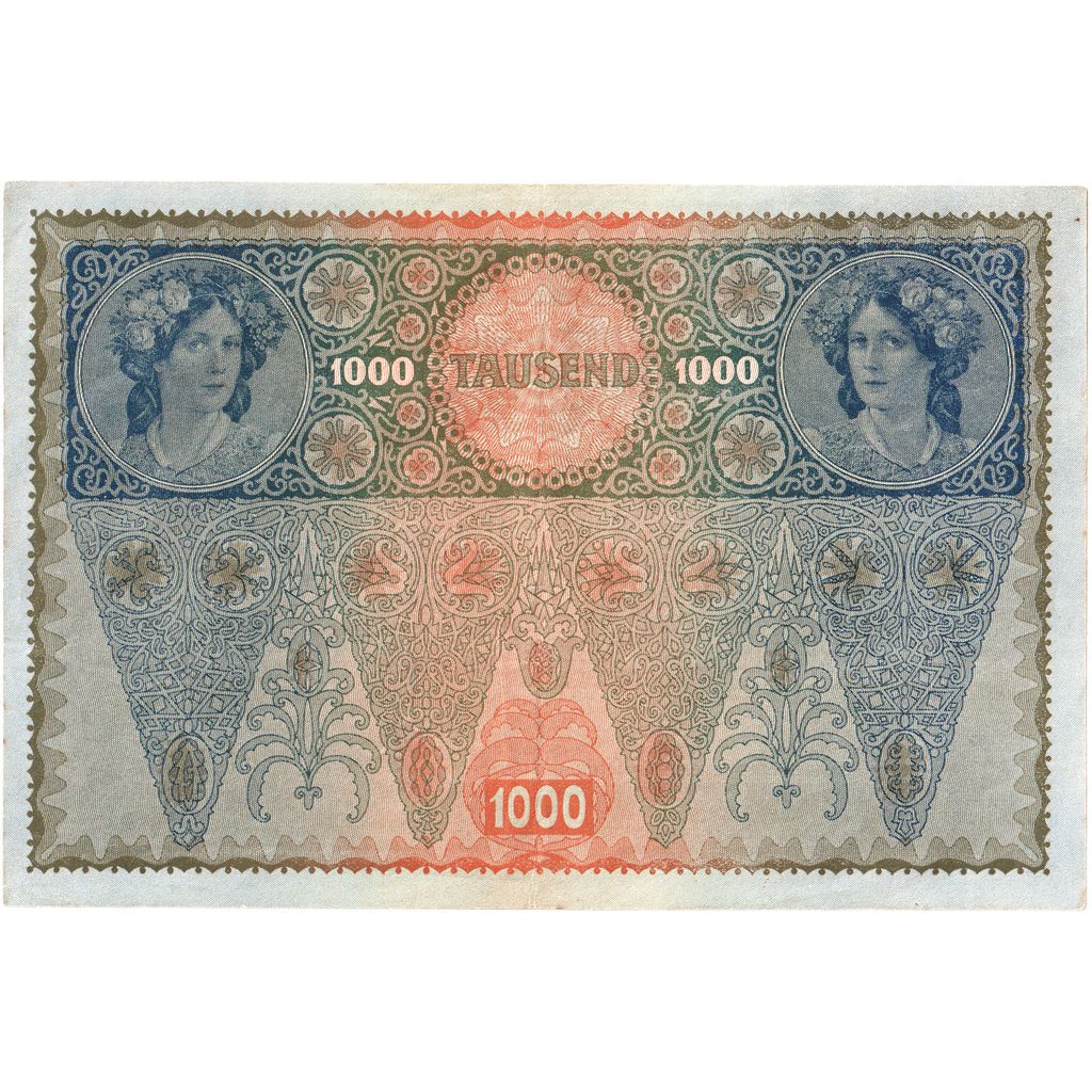 Austria, 1000 Kronen, EF(40-45)