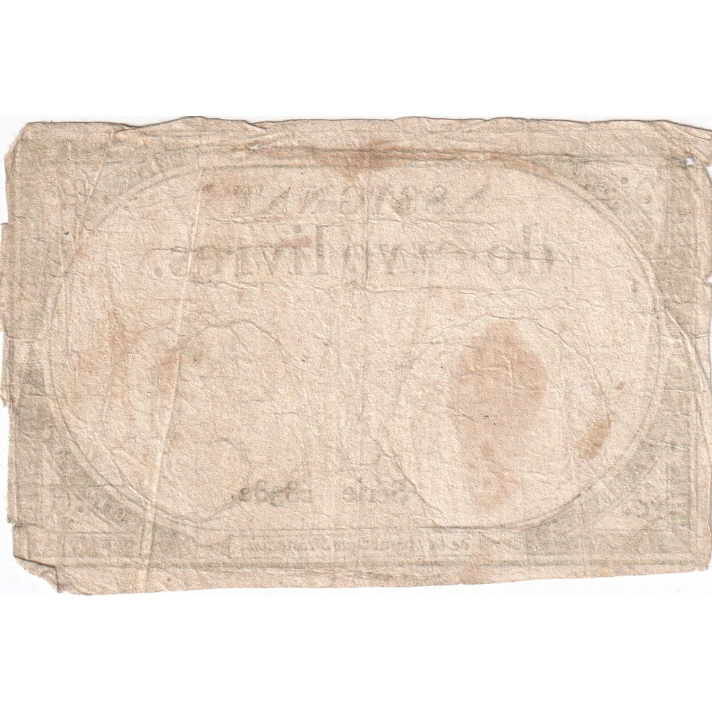 Francia, 5 Livres, 10 brumaire de l'an 2 - (31 octobre 1793), SERIE 28382, MB+