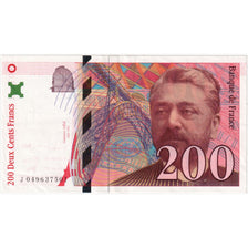 France, 200 Francs, Eiffel, J049637501, UNC(63)