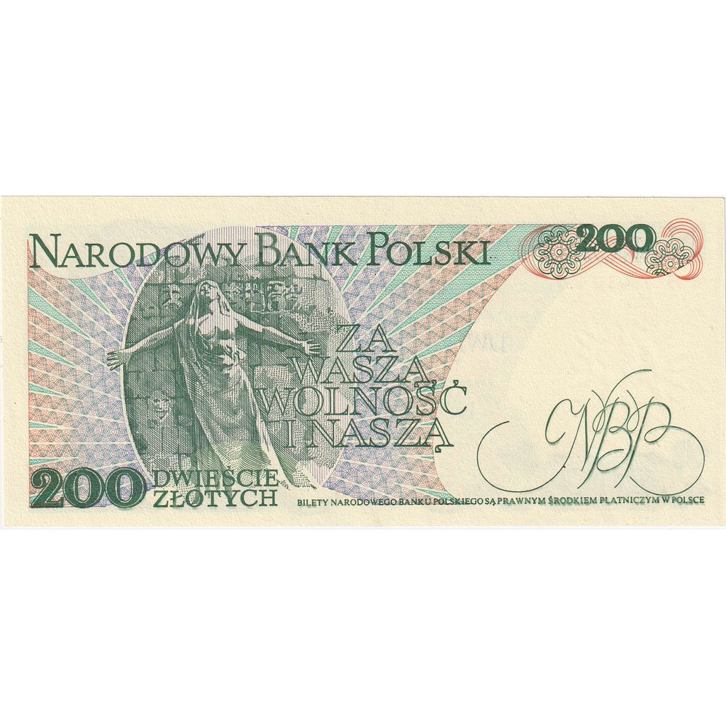 Polen, 200 Zlotych, 1988-12-01, UNZ