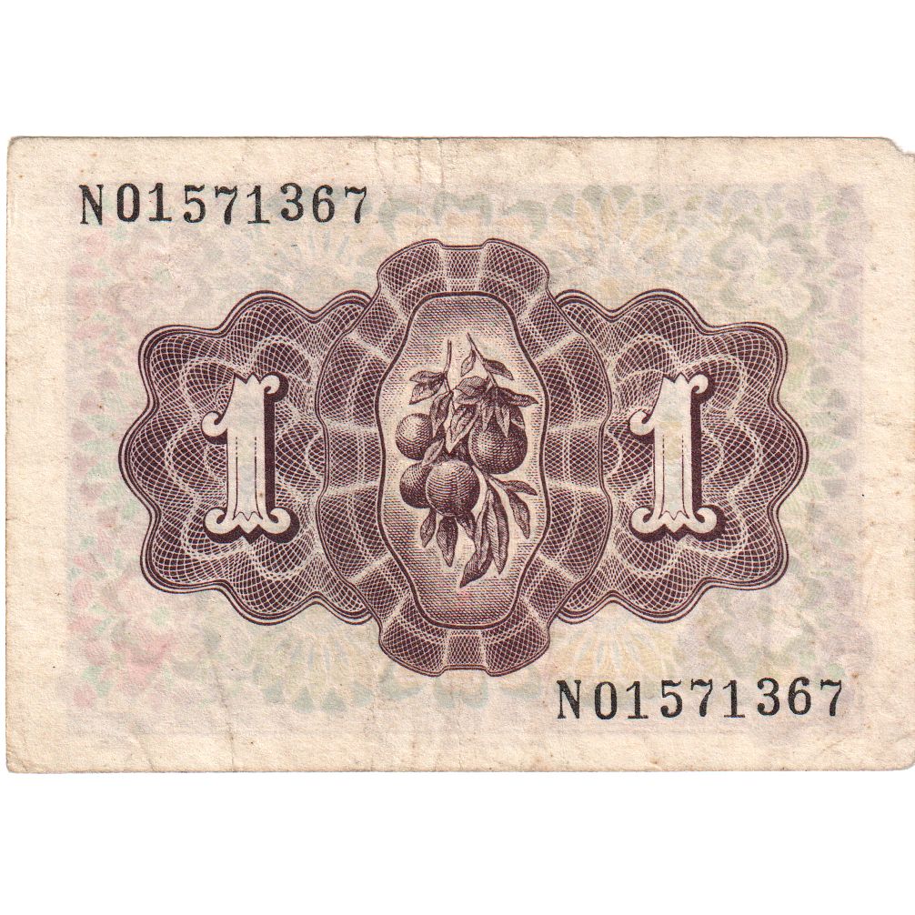 Spagna, 1 Peseta, 1948-06-19, MB+