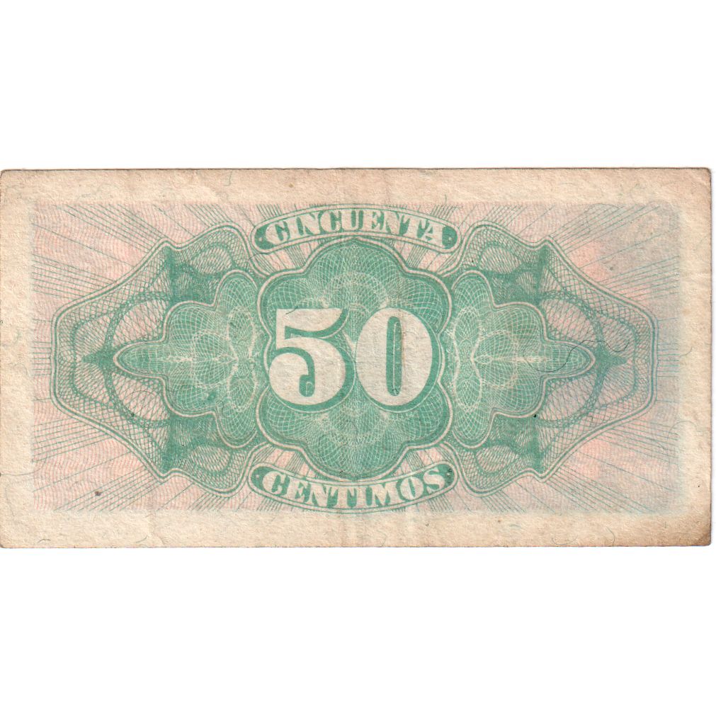 Spagna, 50 Centimos, 1937, BB
