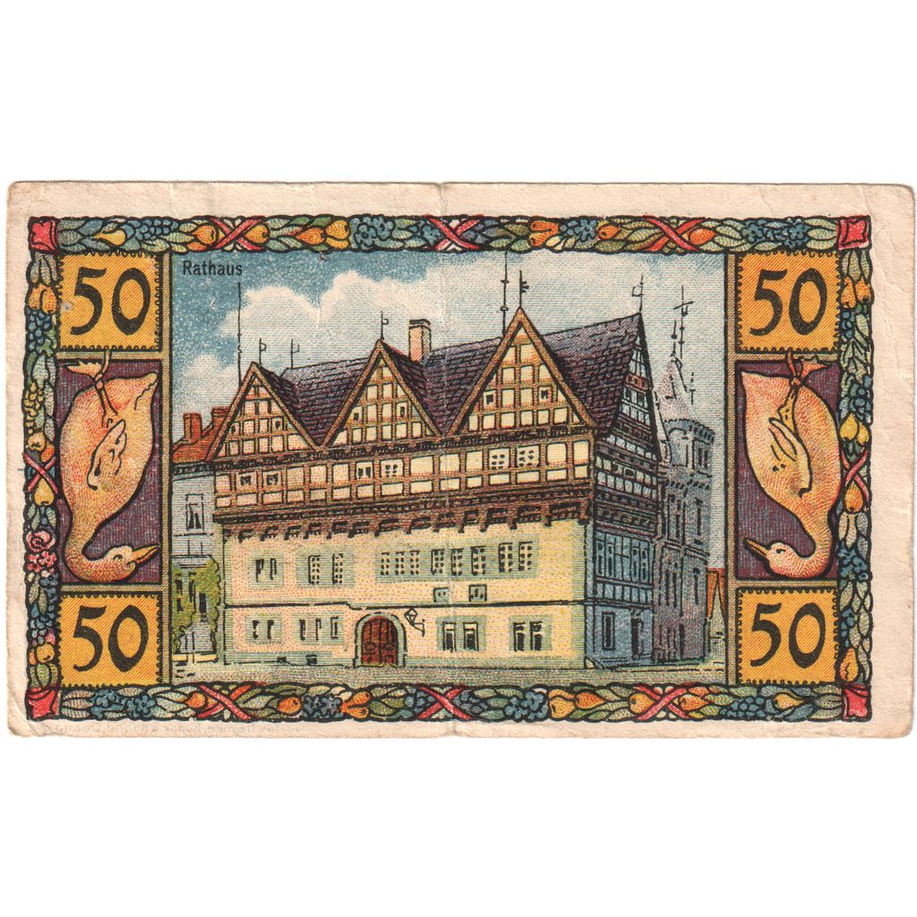 Niemcy, Blomberg, 50 Pfennig, EF(40-45)