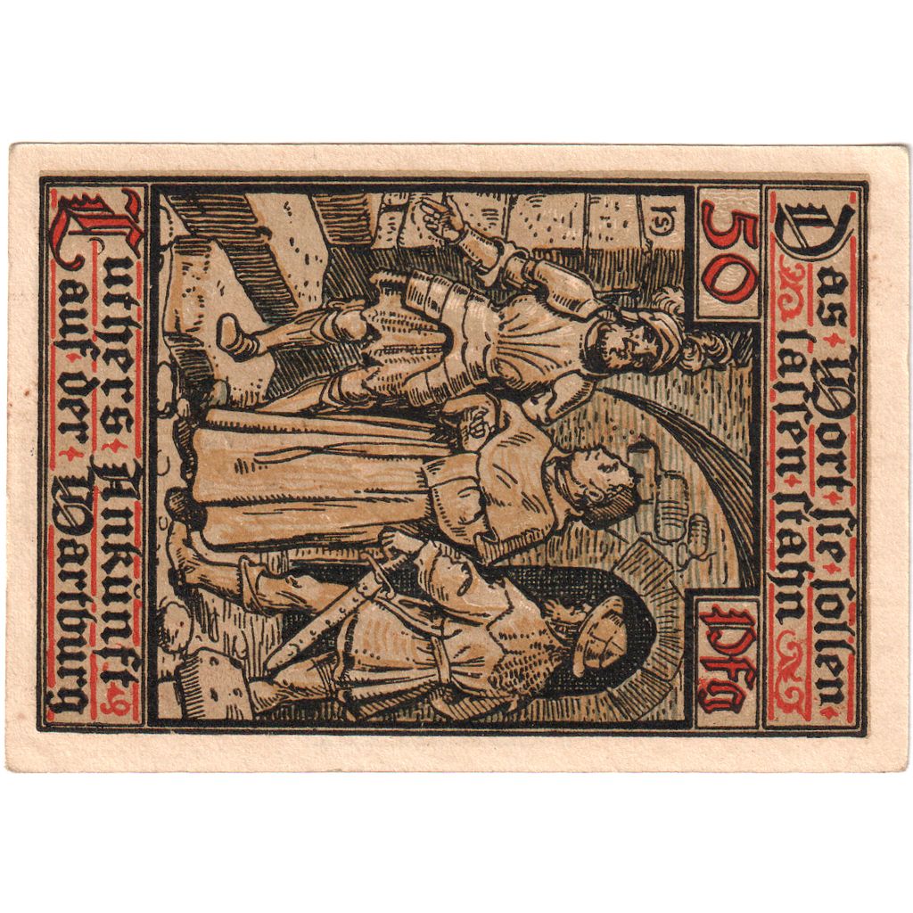 Duitsland, Eisenach, 50 Pfennig, 1921-05-31, SUP
