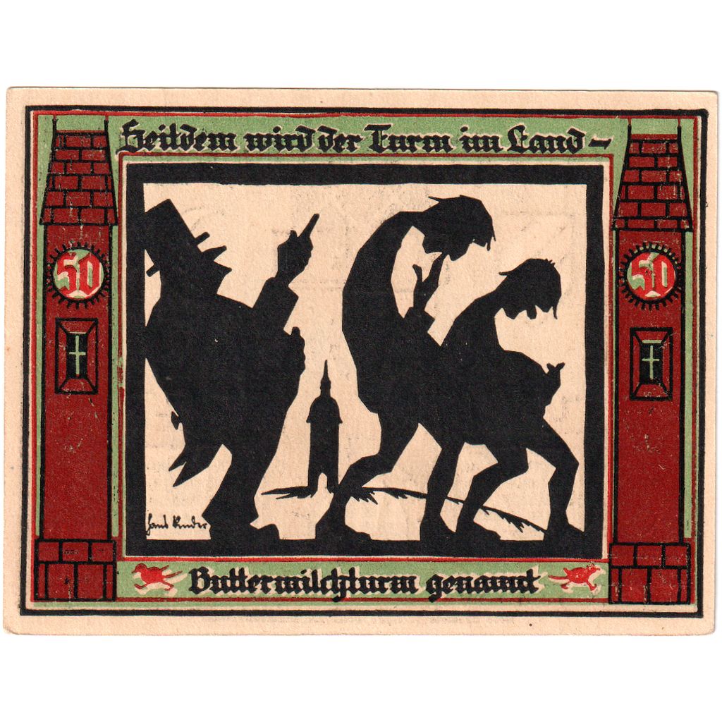 Allemagne, Glauchau, 50 Pfennig, 1921-05-01, SPL