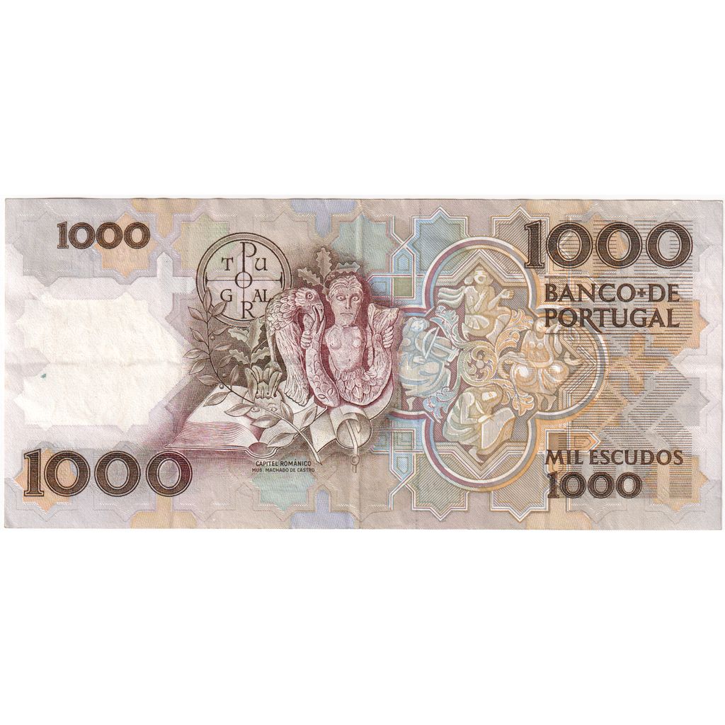 Portugal, 1000 Escudos, 1987-09-03, EF(40-45)