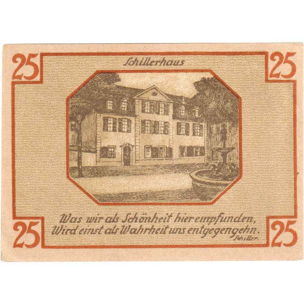 Alemania, Weimar, 25 Pfennig, 1921-03-01, SC