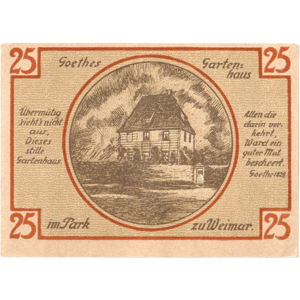 Deutschland, Weimar, 25 Pfennig, 1921-03-01, UNZ-