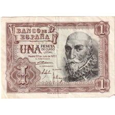 Espagne, 1 Peseta, 1953-07-22, SUP