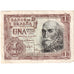 Spain, 1 Peseta, 1953-07-22, AU(55-58)