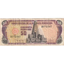 Dominican Republic, 50 Pesos Oro, Undated (1998), VF(20-25)