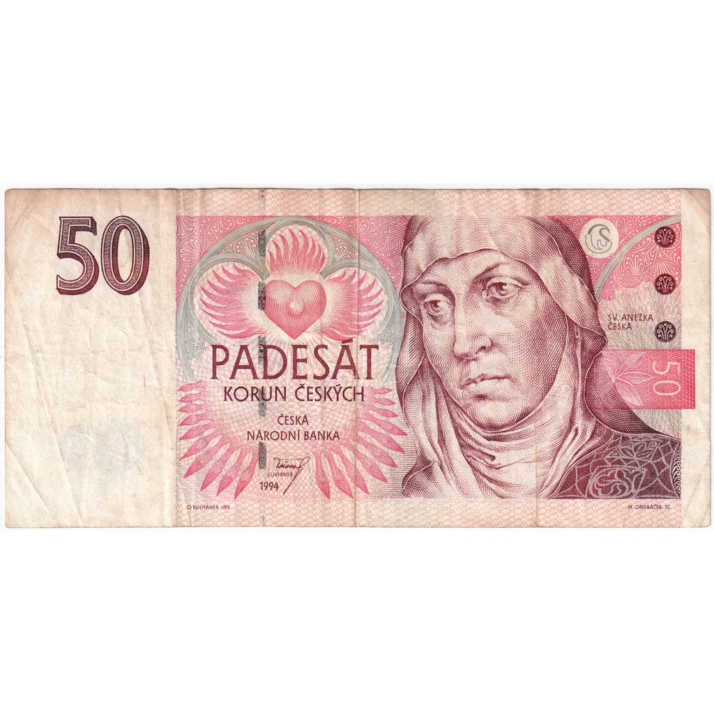 Czech Republic, 50 Korun, VF(20-25)