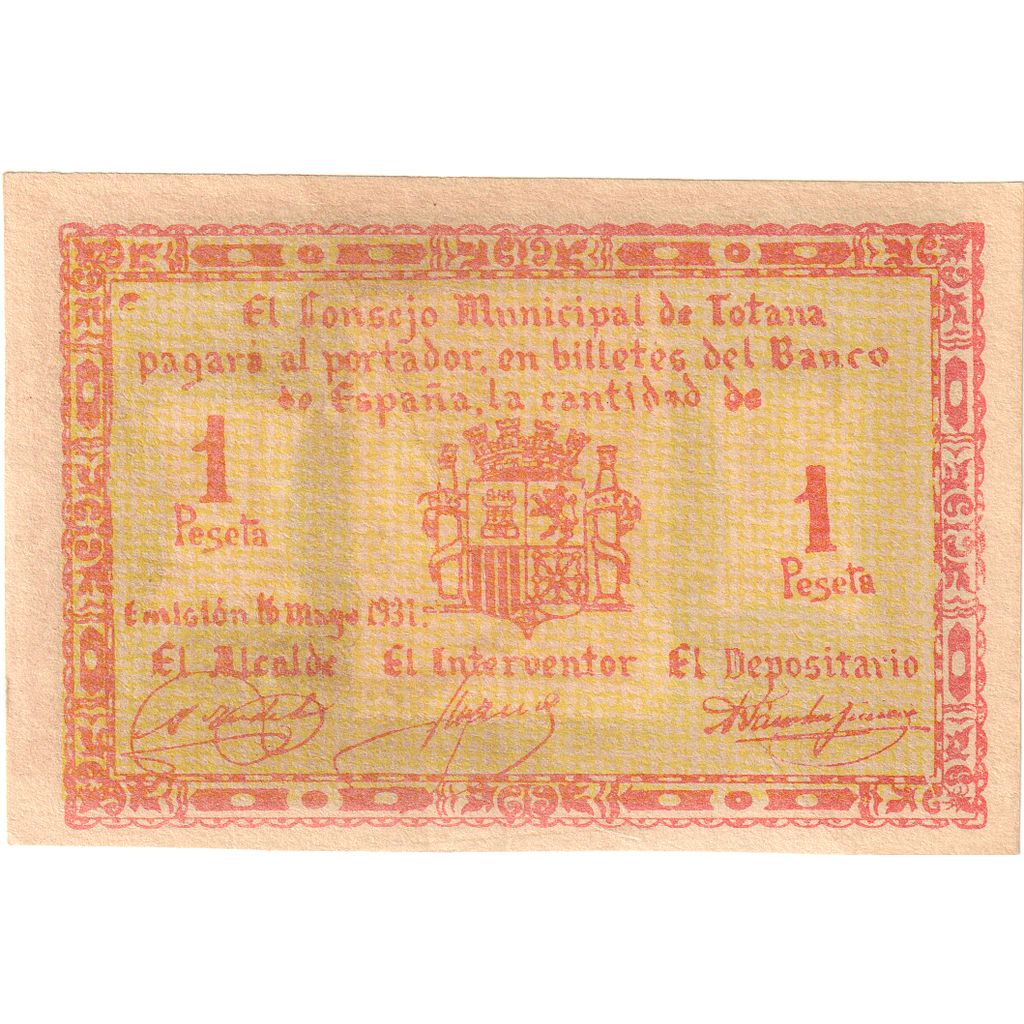 Espanha, 1 Peseta, EF(40-45)