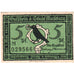 Banknot, Niemcy, Merseburg Stadt, 5 Pfennig, personnage, 1921, 1921-05-01