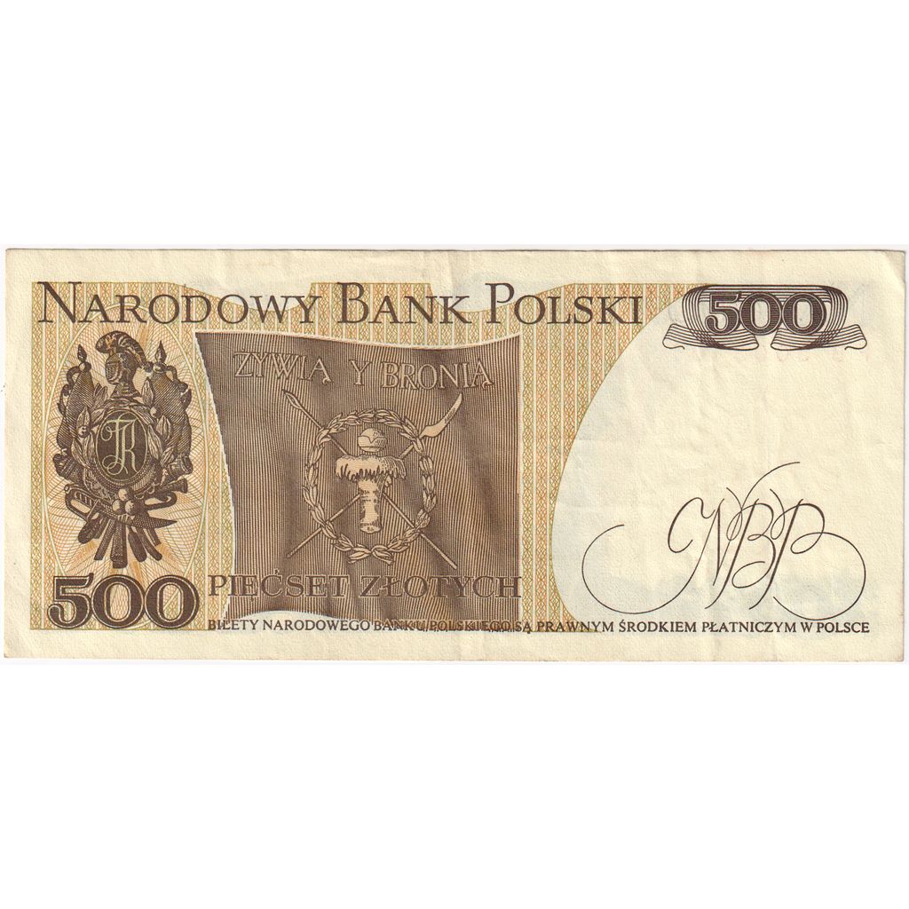 Polen, 500 Zlotych, SS
