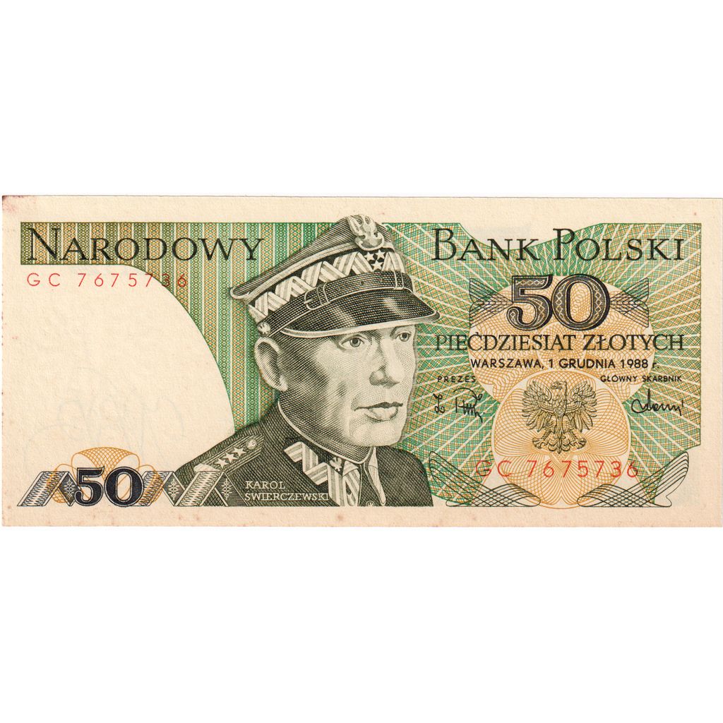Polen, 50 Zlotych, 1988-06-01, SS