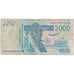 West African States, 2000 Francs, S+