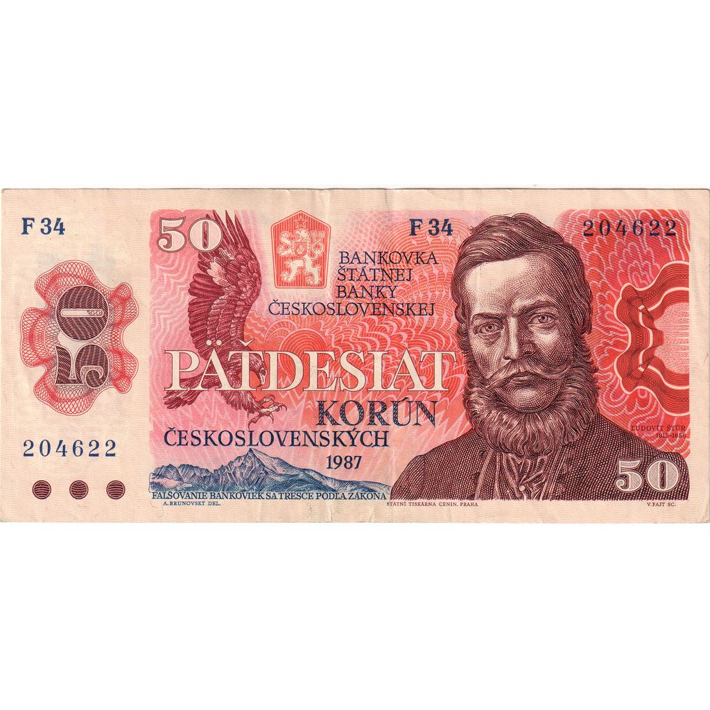 Eslovaquia, 50 Korun, MBC