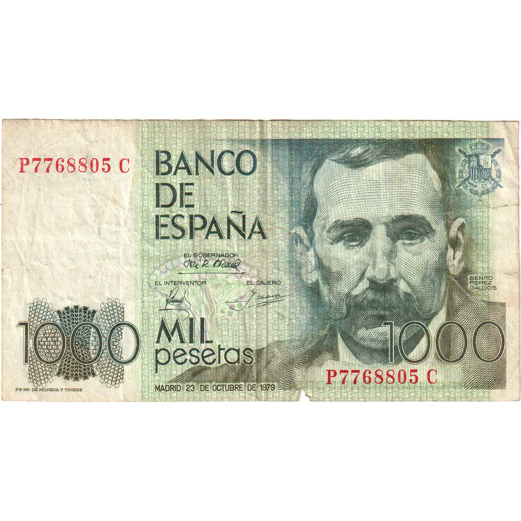 Spanje, 1000 Pesetas, 1979-10-23, TB