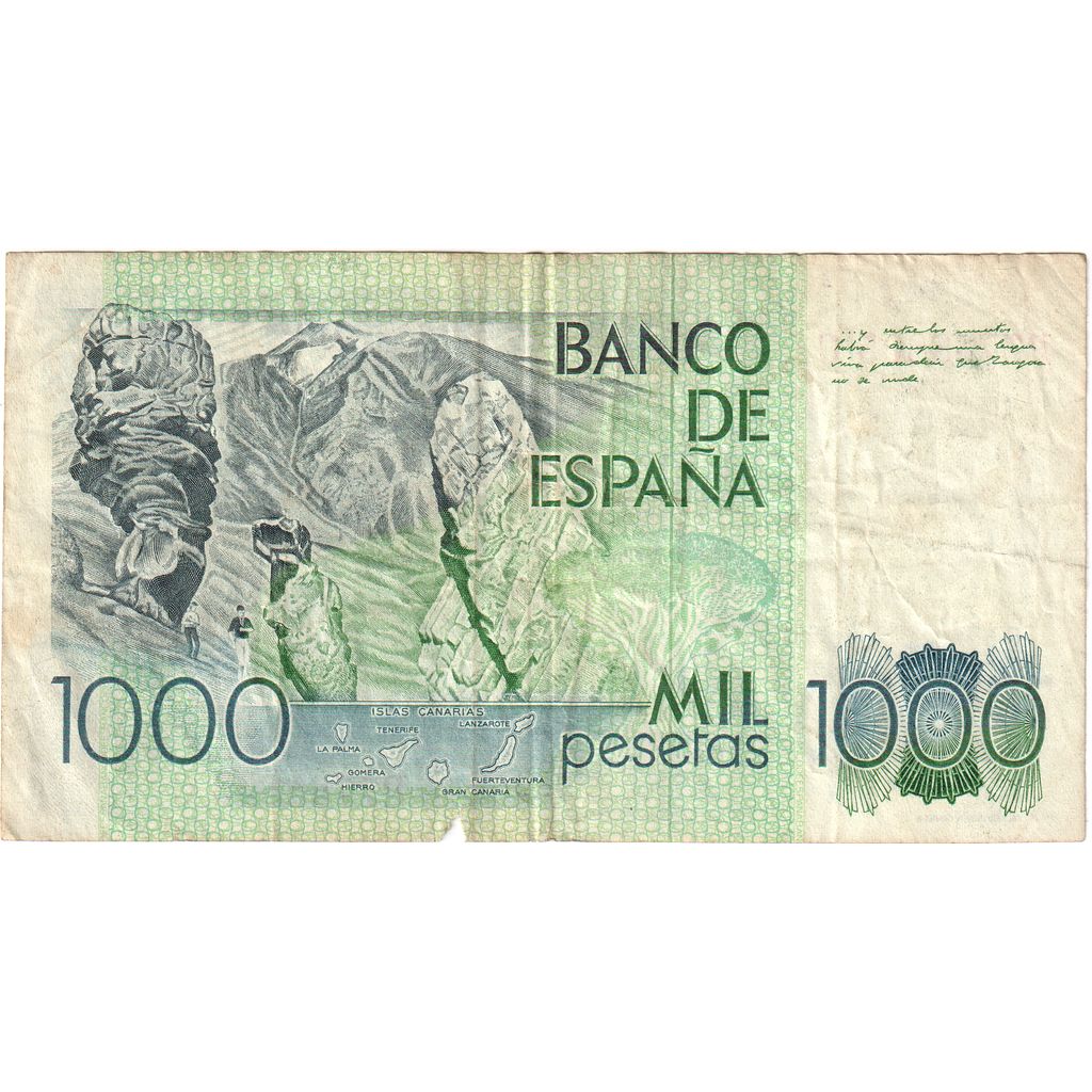 Spanje, 1000 Pesetas, 1979-10-23, TB