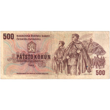 Checoslováquia, 500 Korun, VF(30-35)