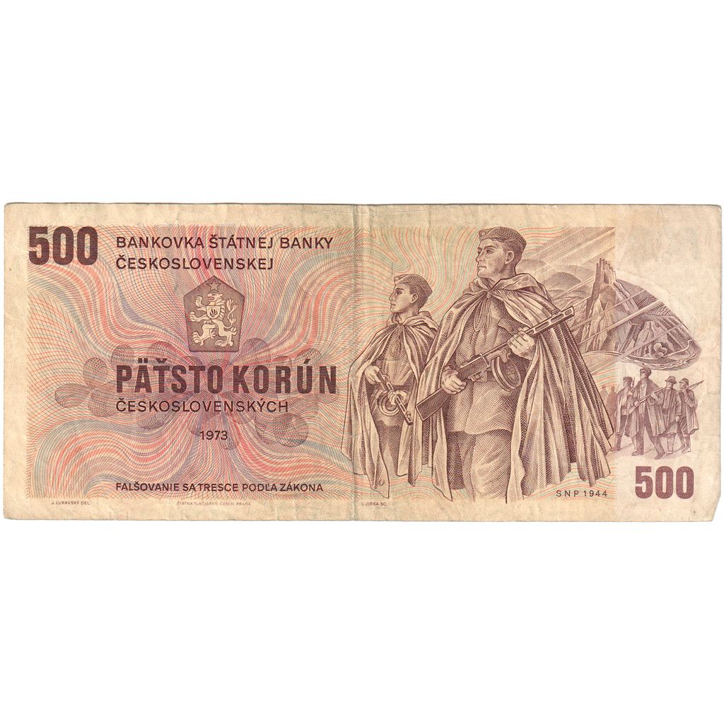 Cecoslovacchia, 500 Korun, MB+