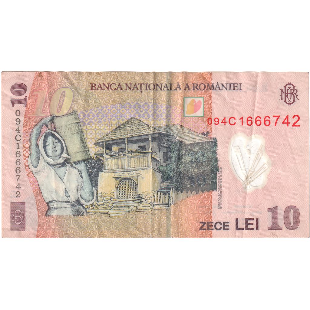 Romania, 10 Lei, 2008-12-01, BB