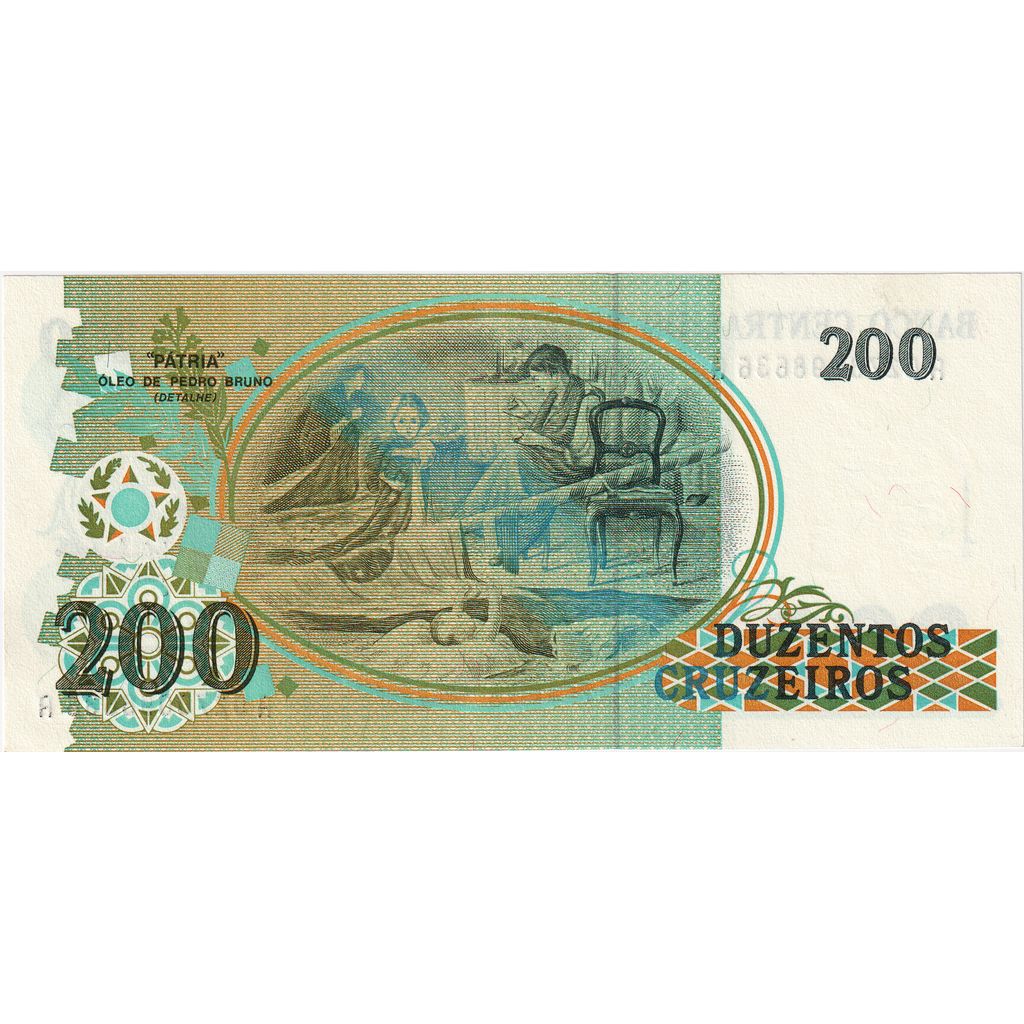 Brasilien, 200 Cruzeiros, UNZ