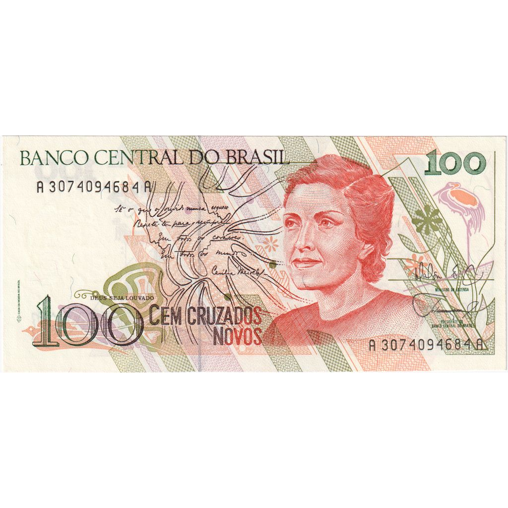 Brasile, 100 Cruzados Novos, FDS