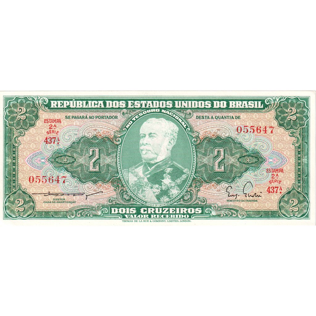 Brazylia, 2 Cruzeiros, UNC(63)