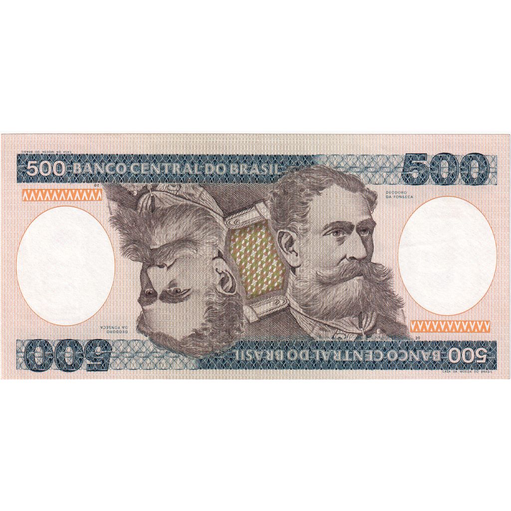 Brasilien, 500 Cruzeiros, KM:200b, UNZ