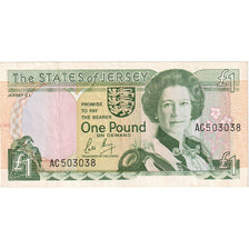 Jersey, 1 Pound, AU(55-58)