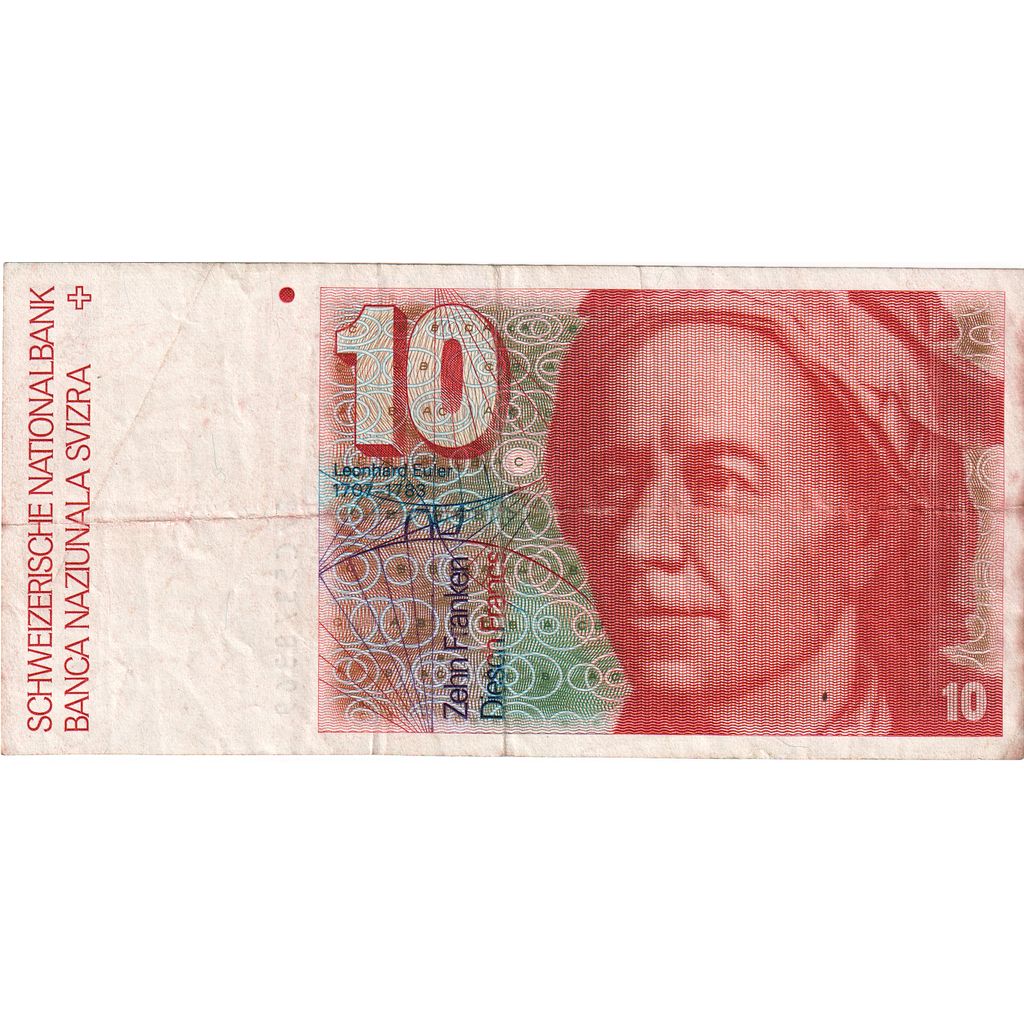 Svizzera, 10 Franken, BB